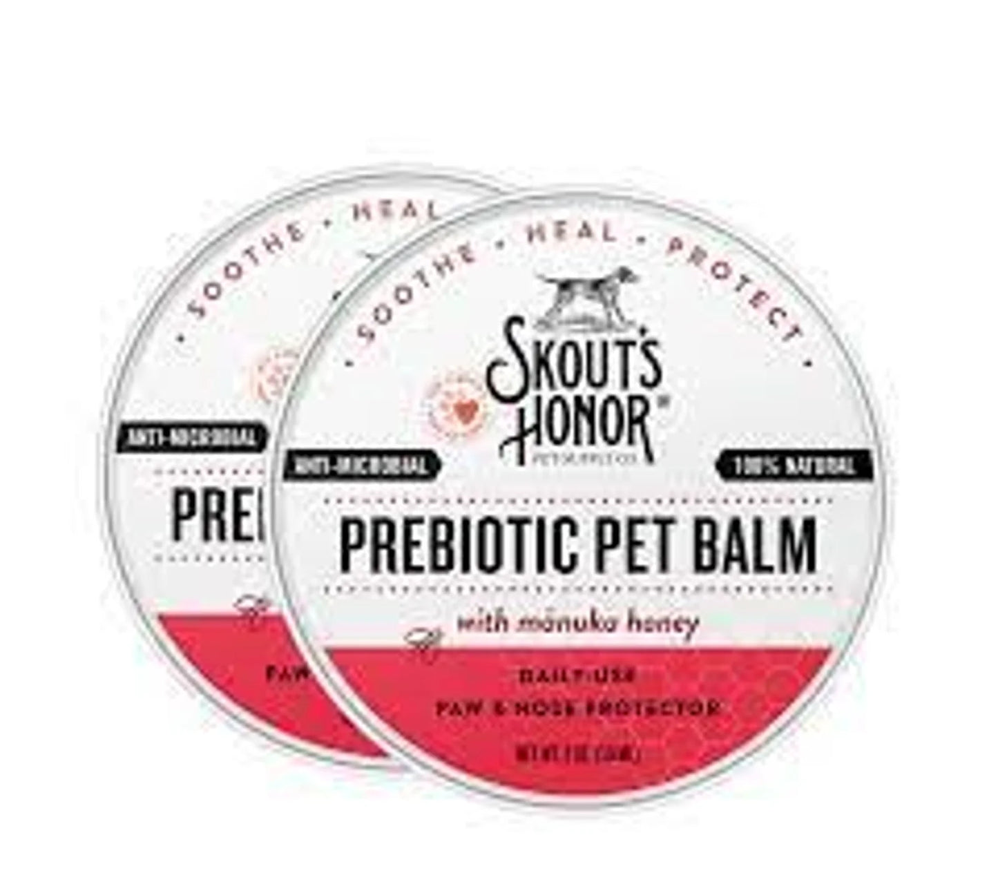 Probiotic pet balm